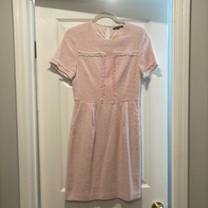 Pink sheath dress
